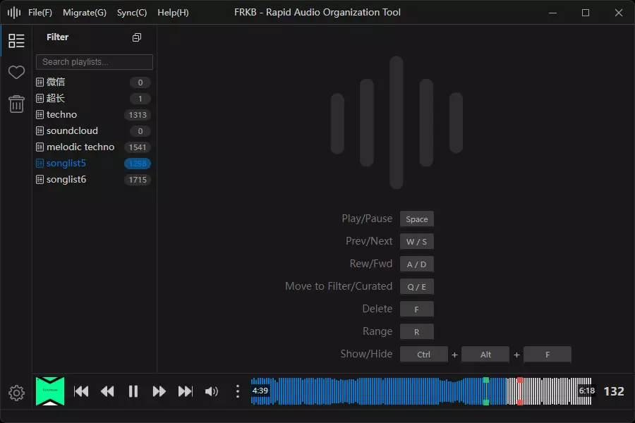 Keyboard-first ergonomics
